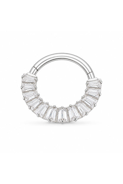 Yarım Tur Baget Titanyum Halka Piercing