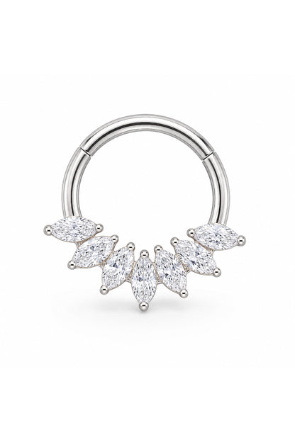 Yedi Markiz Titanyum Halka Piercing