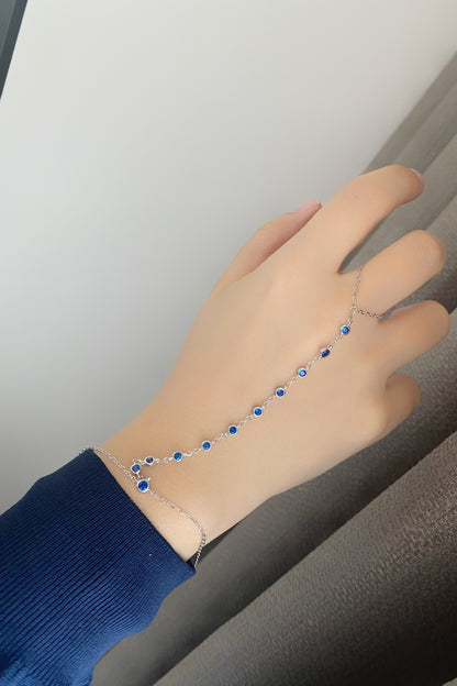 Lacivert Sıralı Tohum Gümüş Şahmeran
