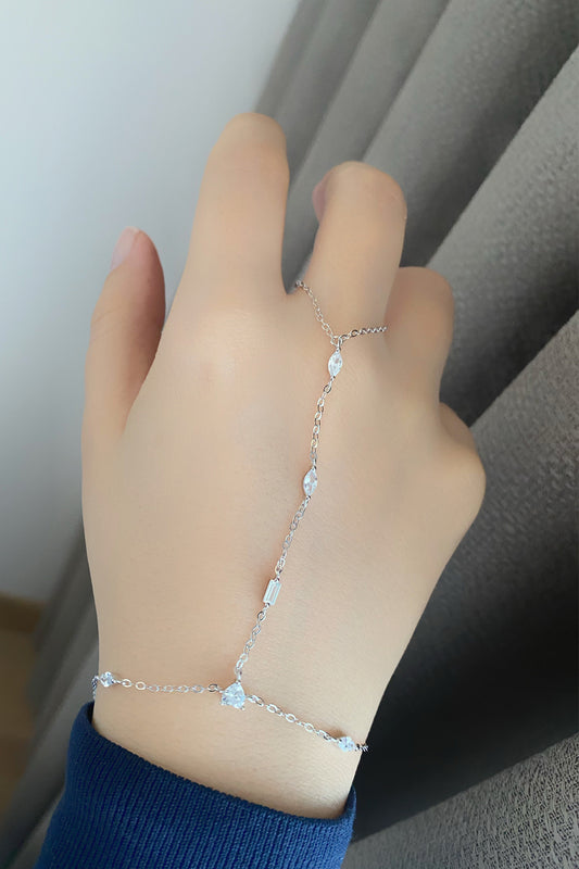 Dört Markiz İki Baget Ve Kalp Gümüş Şahmeran