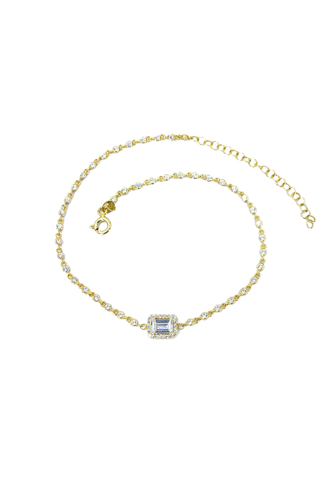 Baget Ve Mini Tohum Zincir Gümüş Halhal