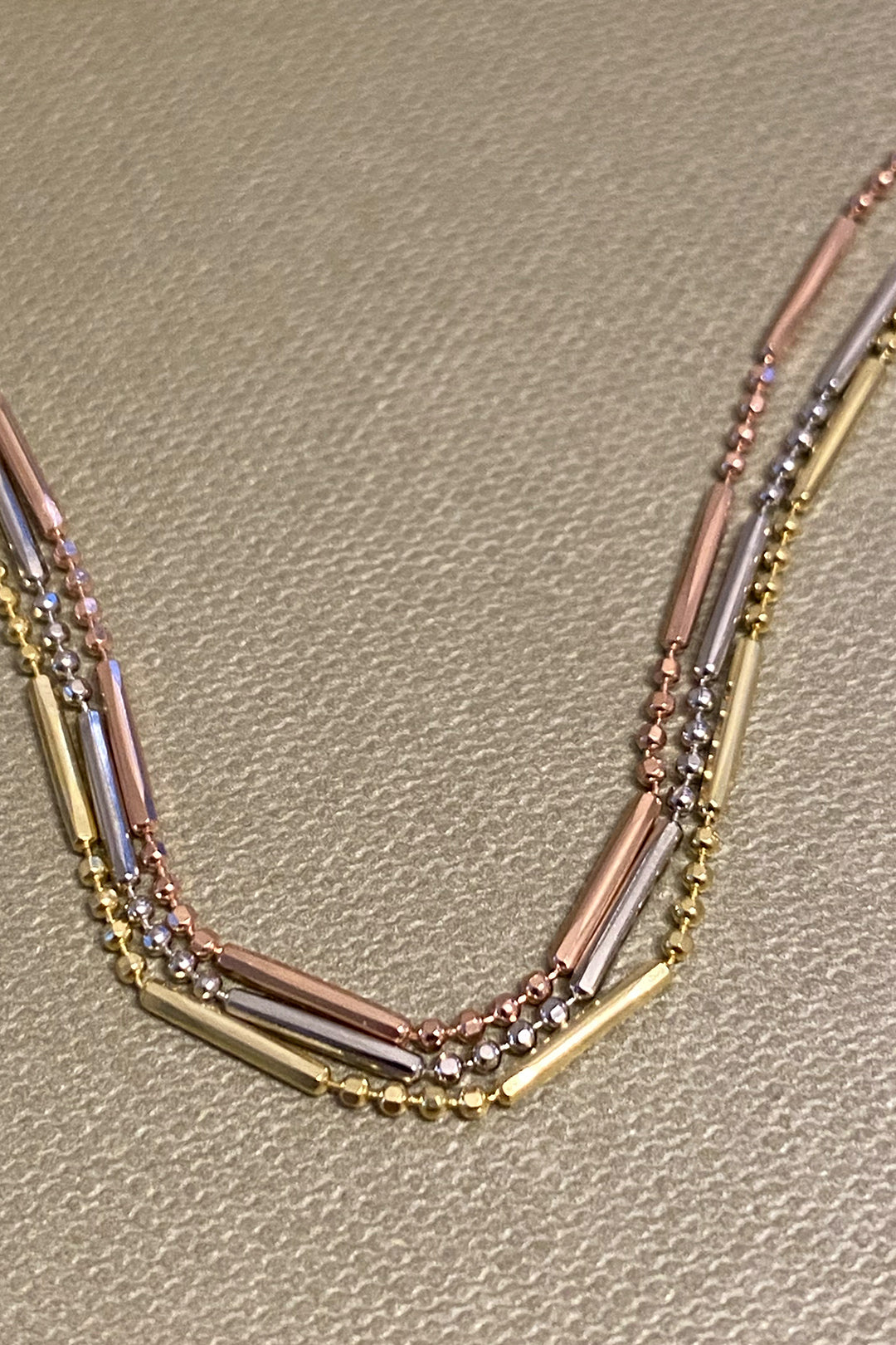 Dört Top Ve Çubuk Zincir Gümüş Halhal