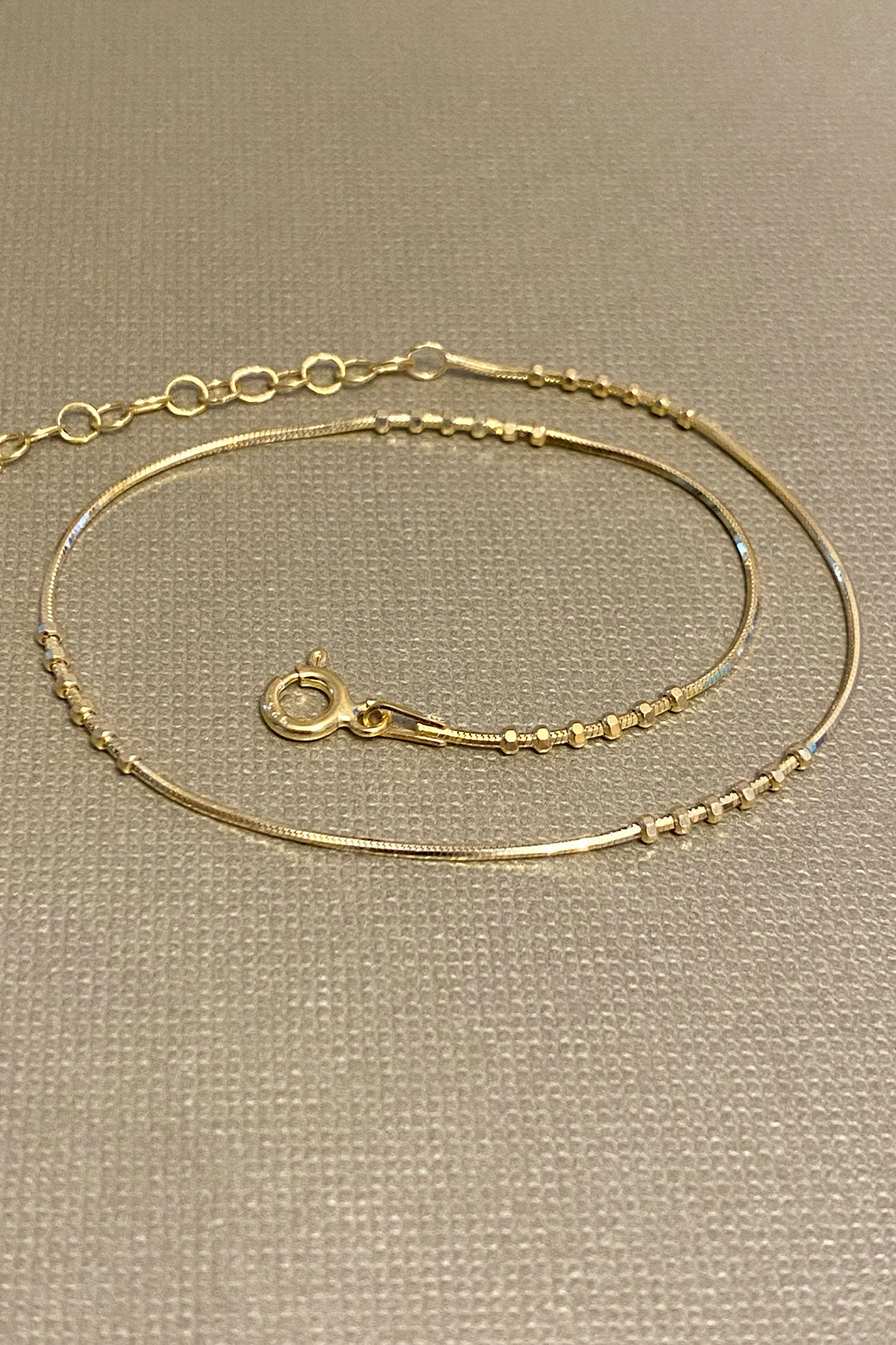 Altı Top Ve Yılan Zincir Gümüş Halhal