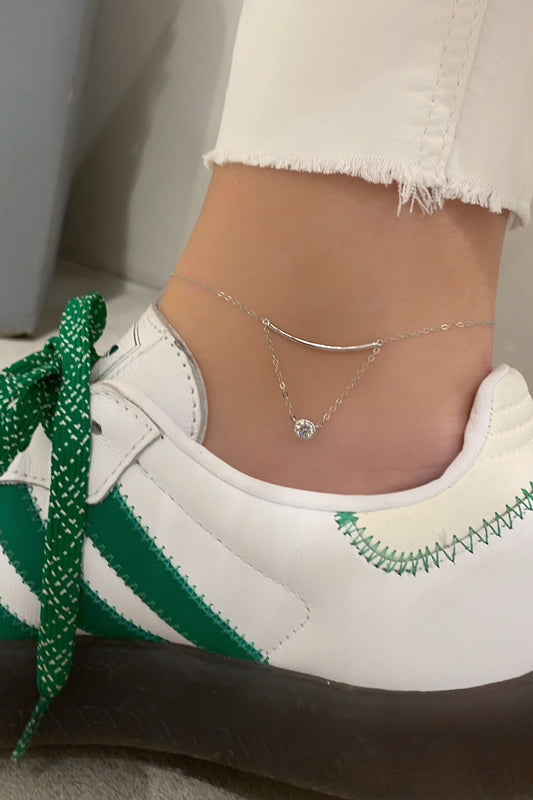 Tohum Sallantılı Yay Gümüş Halhal