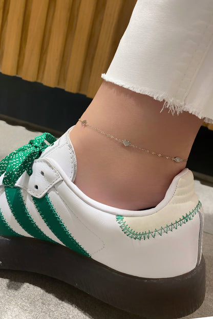 Nal Kalp Ve Göz Gümüş Halhal