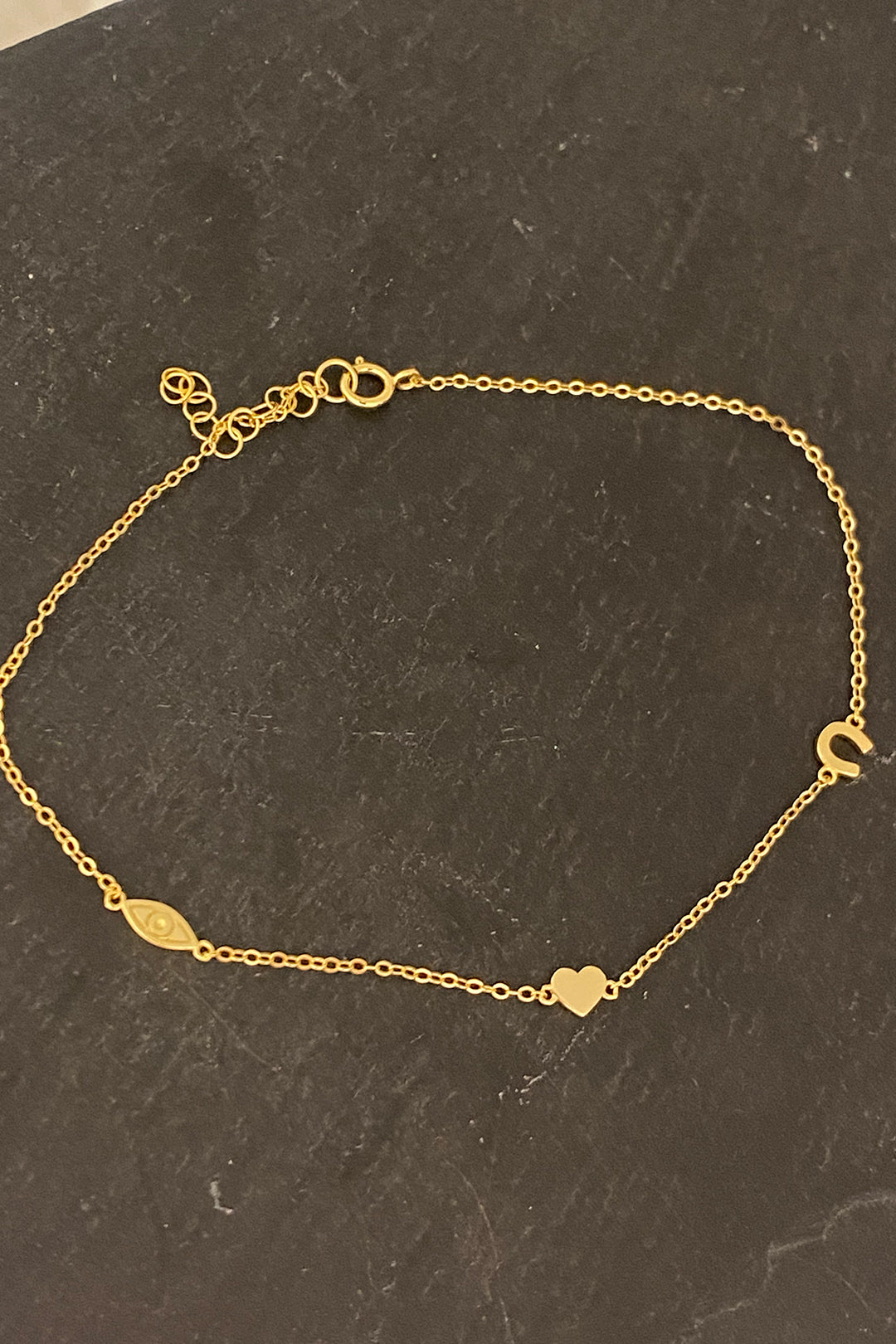 Nal Kalp Ve Göz Gümüş Halhal