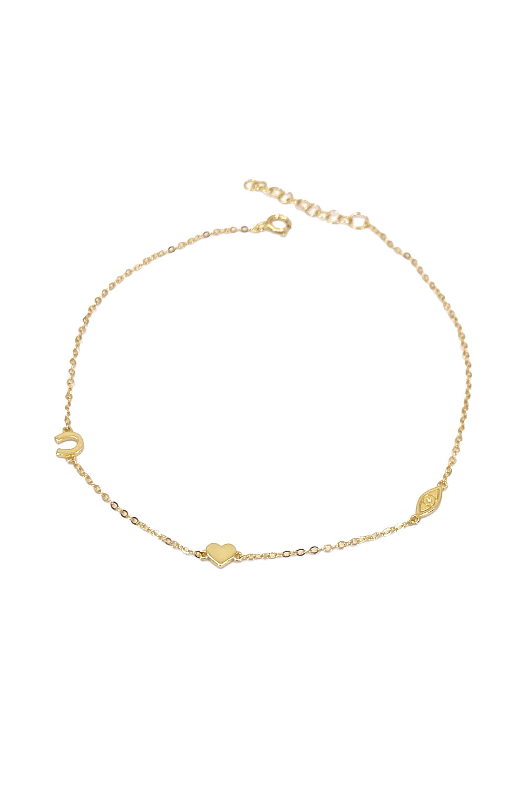 Nal Kalp Ve Göz Gümüş Halhal