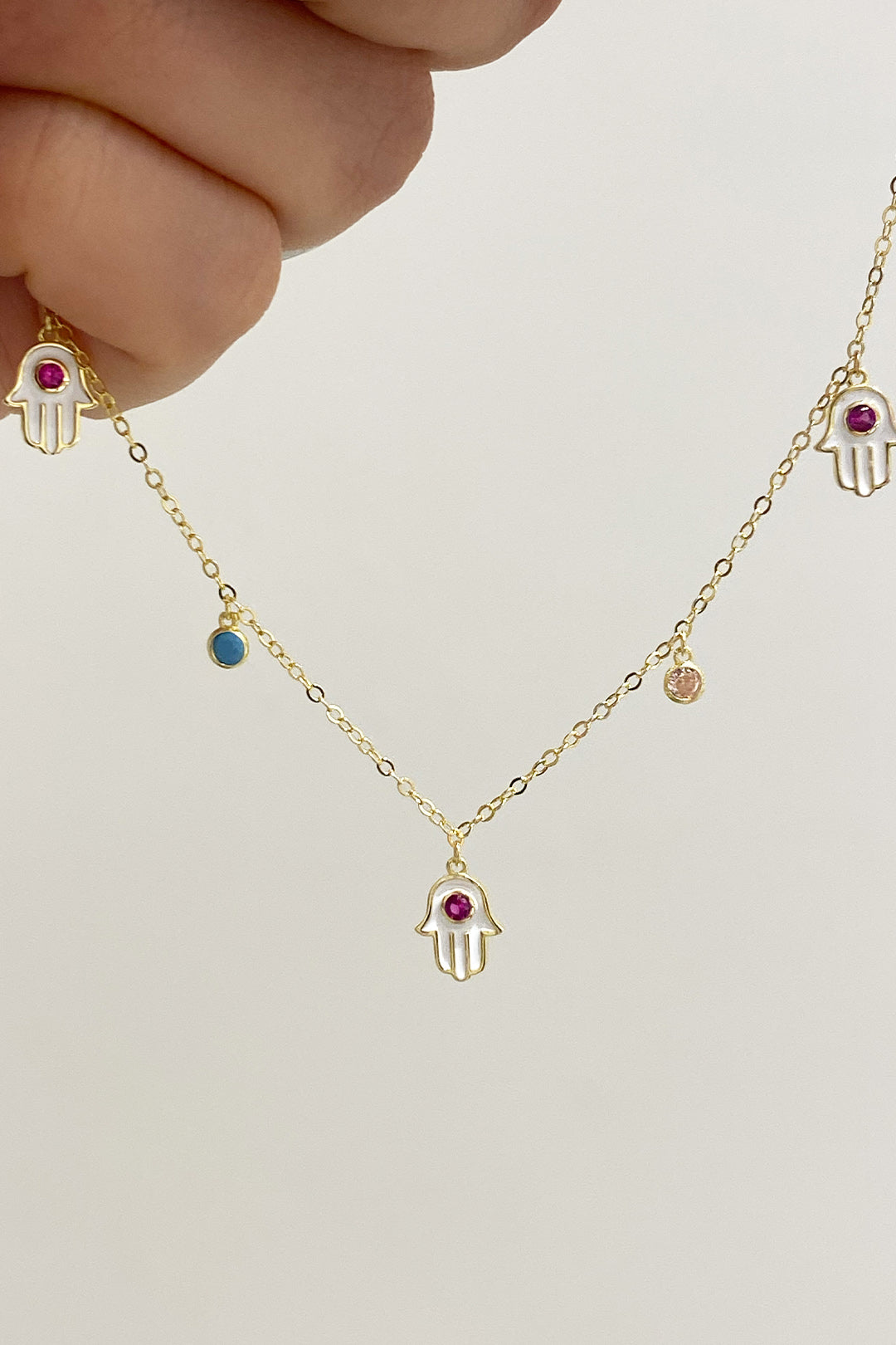 Renkli Tohum Ve El Gümüş Halhal