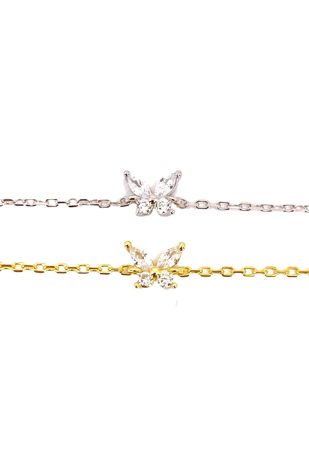 Dört Kelebek Gümüş Halhal