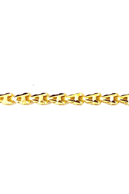 A Gümüş Zincir Kolye 45 cm