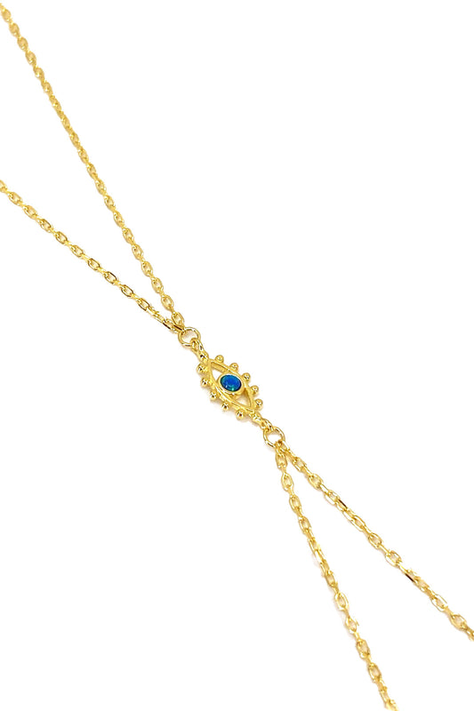 Opal Lucky Göz Gümüş Şahmeran