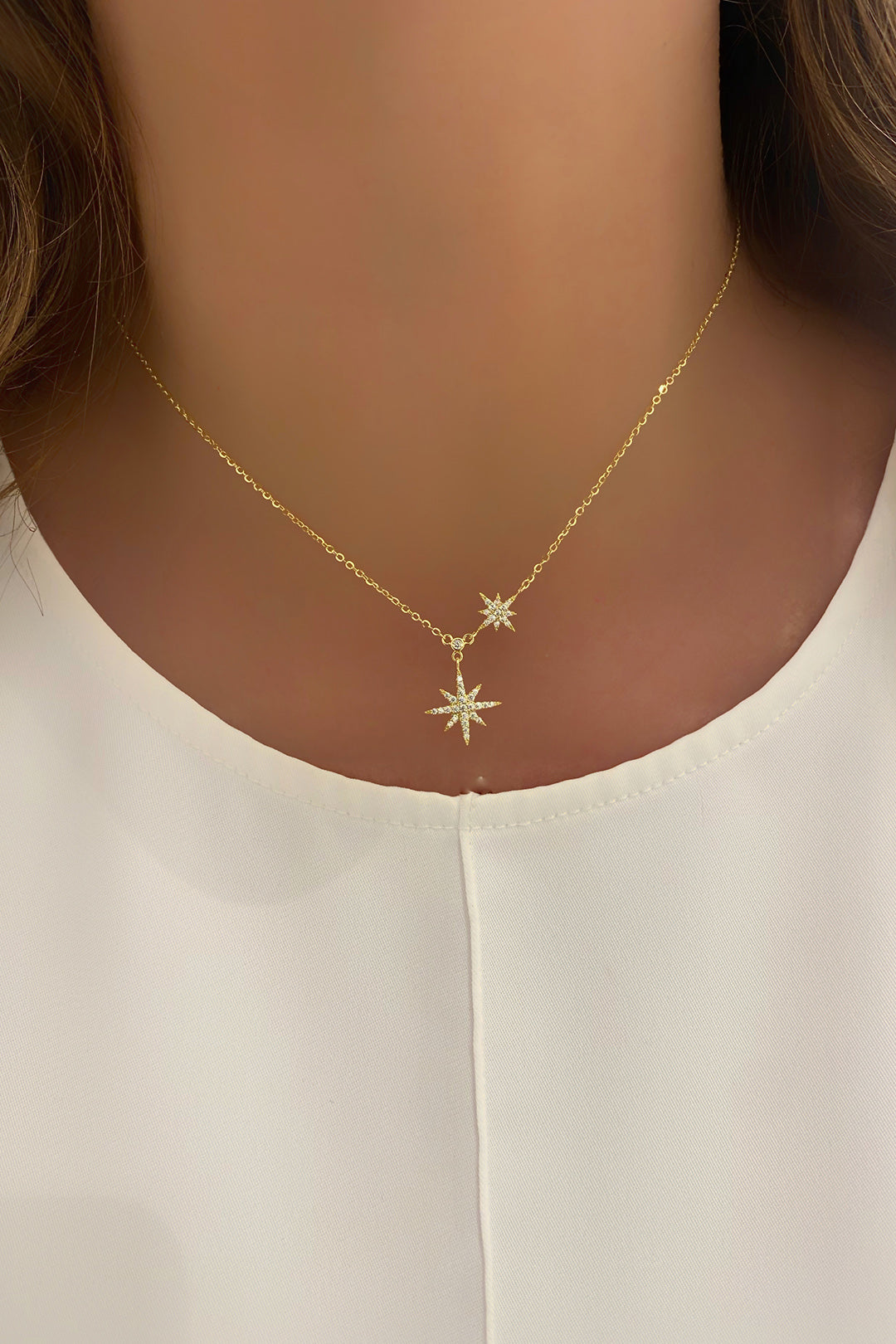 Mini İki Kuzeyıldızı Ve Tohum Y Gümüş Kolye