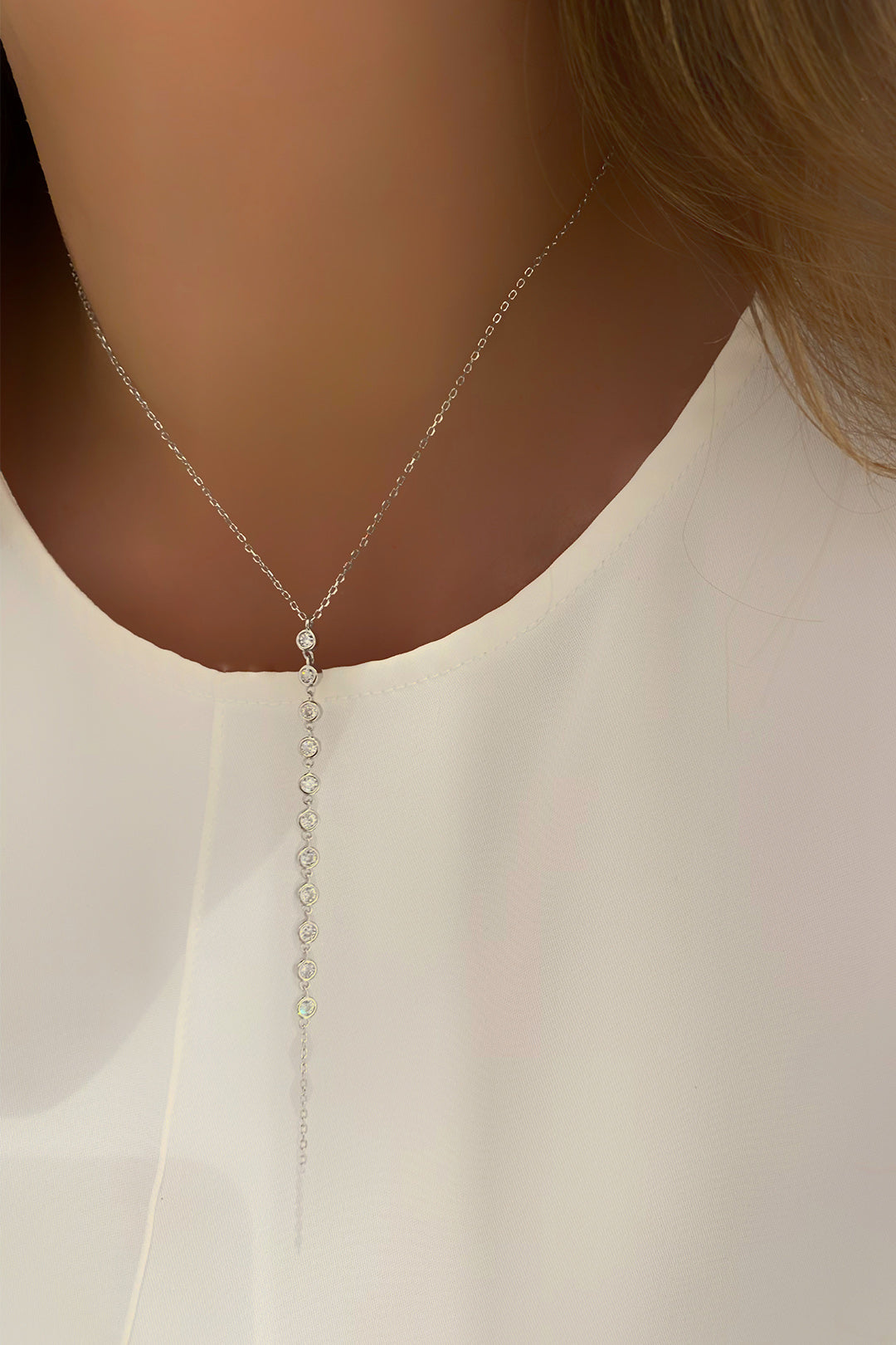 Tohum Suyolu Gümüş Y Kolye