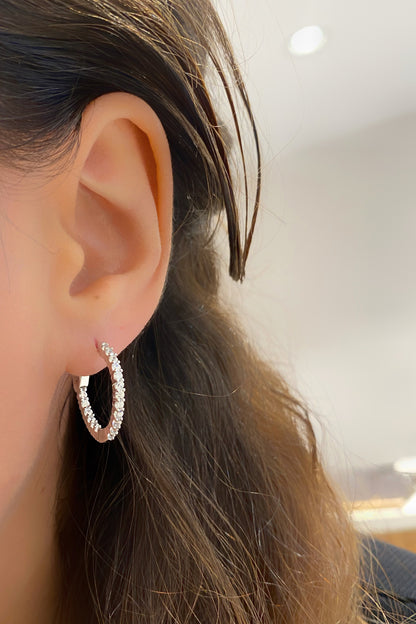 Suyolu Halka Küpe 2.0 Cm