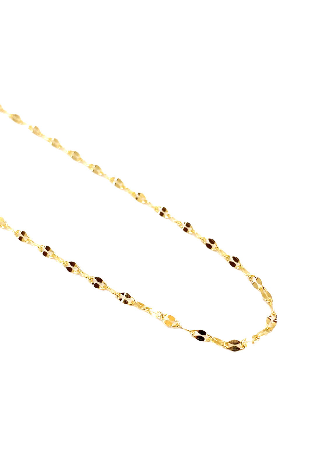 İnce Gözlük Zincir Gümüş Kolye