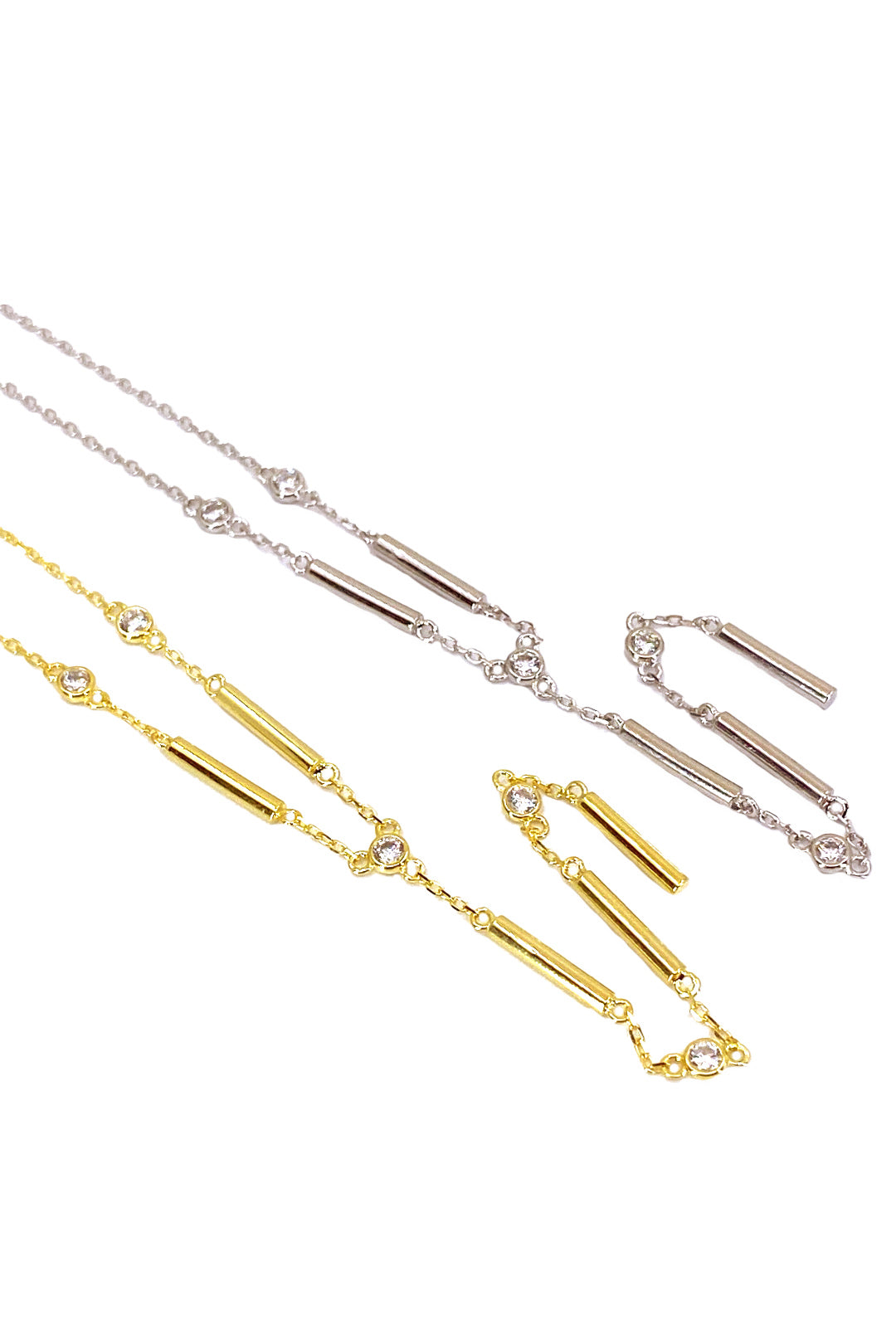 Çubuk Ve Tohum Gümüş Y Kolye