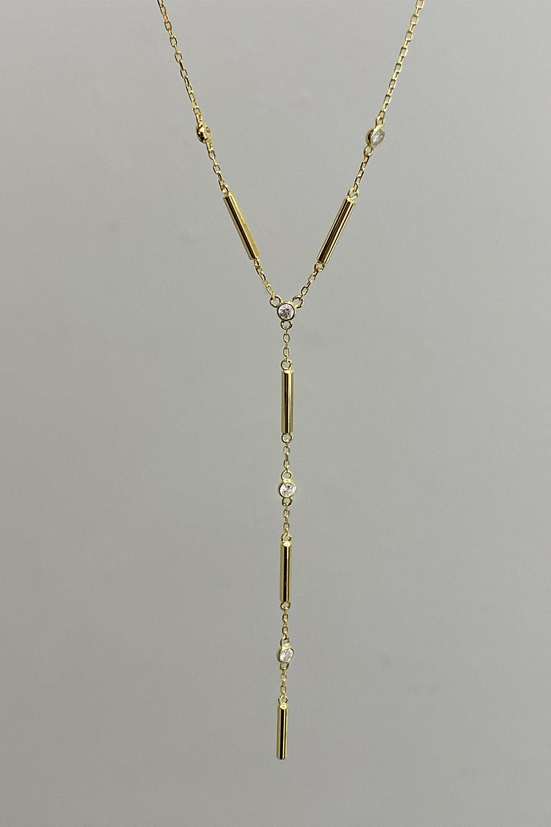 Çubuk Ve Tohum Gümüş Y Kolye