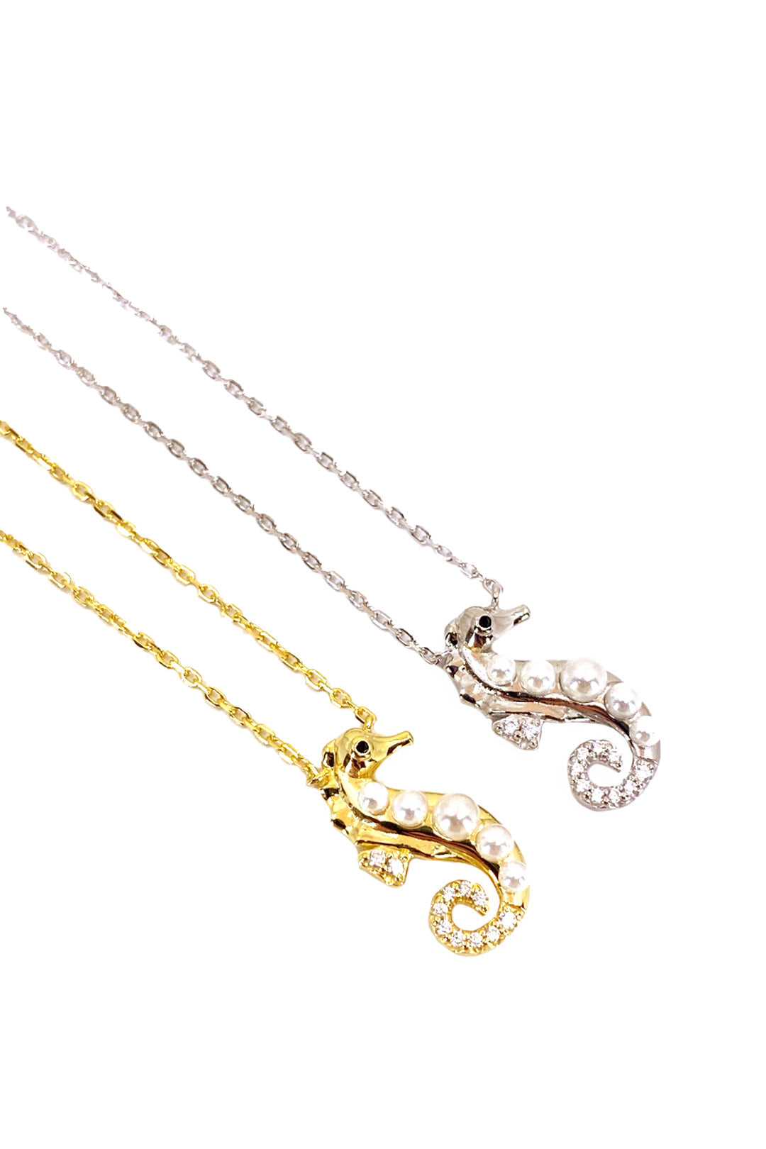 İncili Denizatı Gümüş Kolye