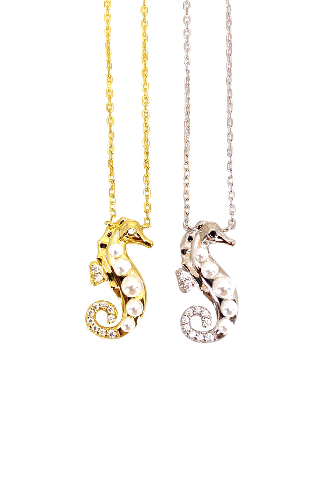 İncili Denizatı Gümüş Kolye