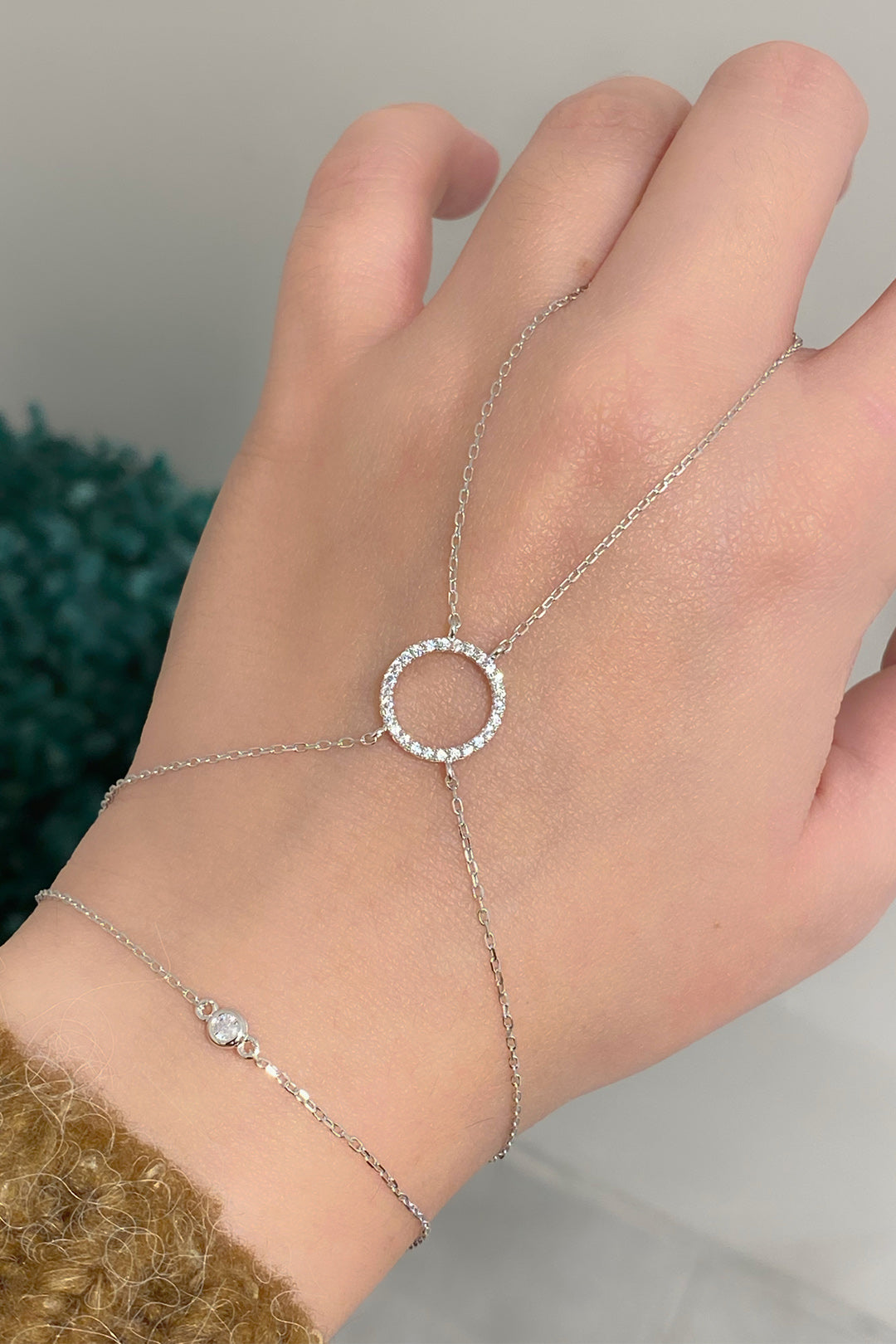 Çember Ve Tohum Gümüş Şahmeran