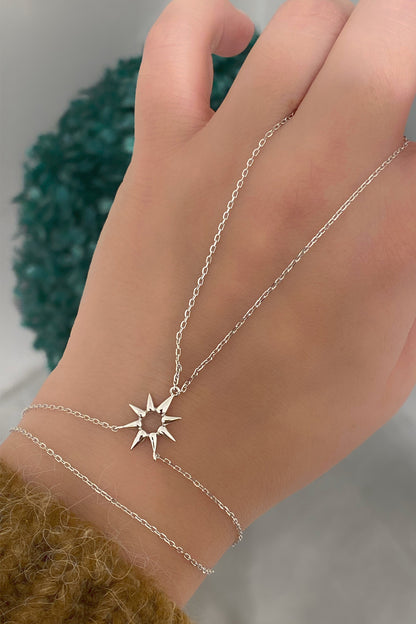 Taşsız İçi Boş Güneş Gümüş Şahmeran