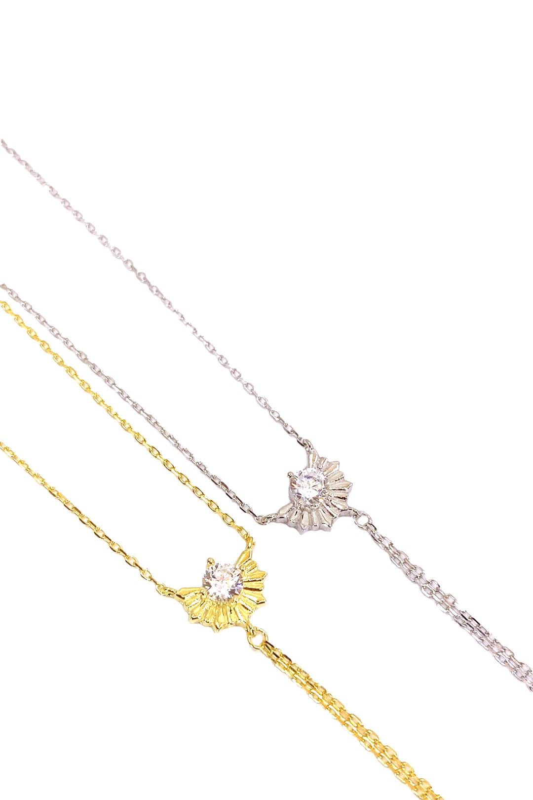 Tektaş Mini Yarım Güneş Gümüş Şahmeran