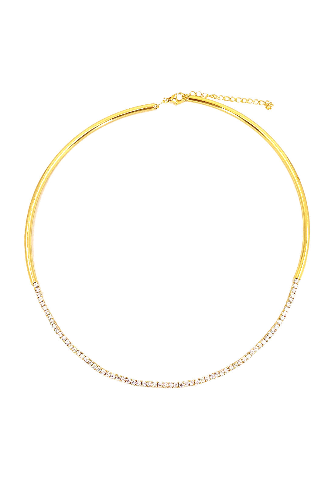 Suyolu Ve Kelepçe Gümüş Kolye