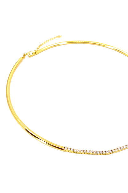 Suyolu Ve Kelepçe Gümüş Kolye