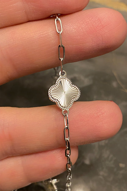 Taşsız Çarkıfelek Vanc Geo Zincir Bileklik