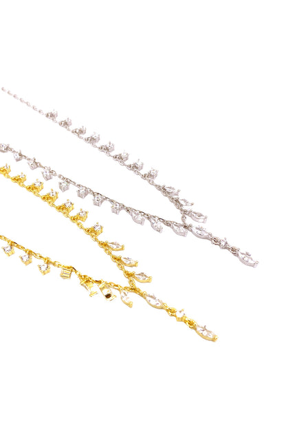 Markiz Ve Tohum Detay Gümüş Y Kolye