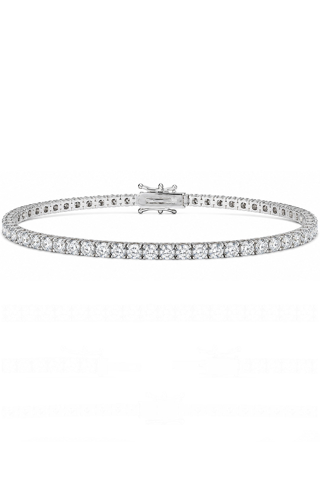 Moissanite Suyolu Gümüş Bileklik