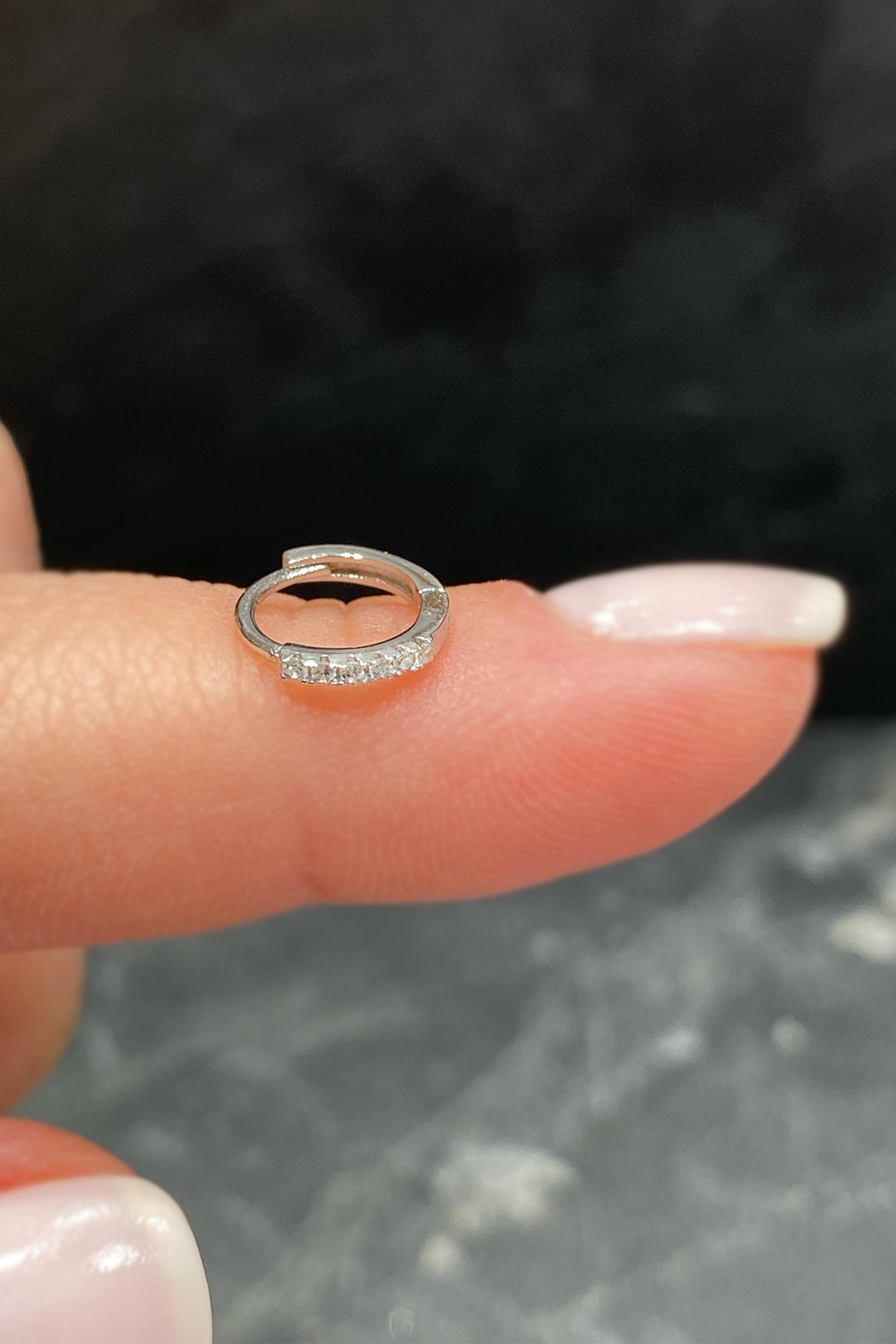 Gümüş Halka Piercing 21