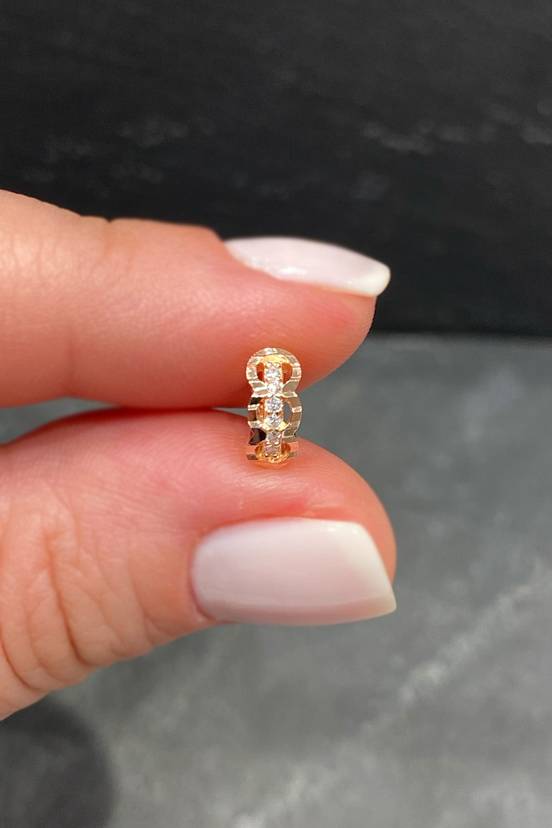 Gümüş Halka Piercing 22