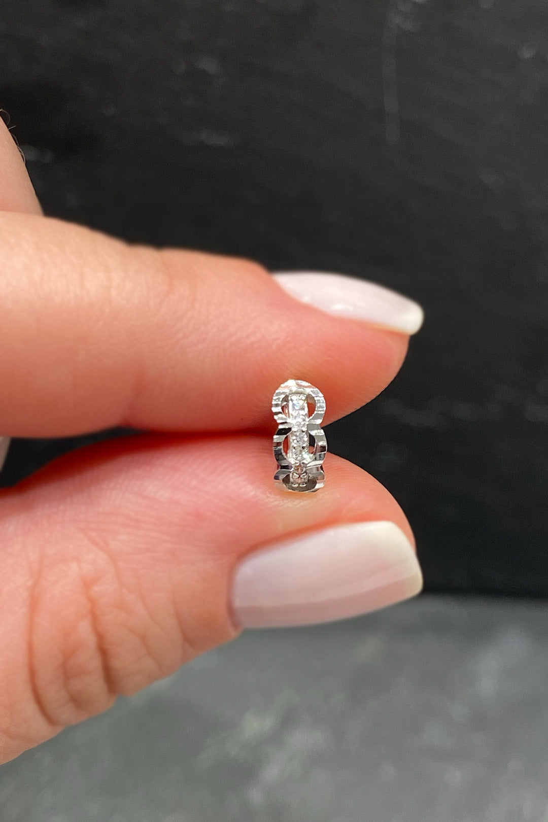 Gümüş Halka Piercing 22
