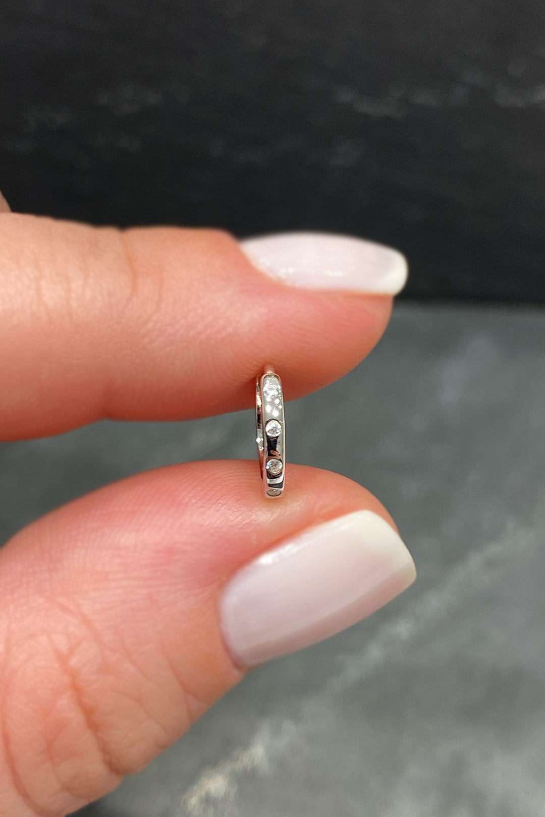 Gümüş Halka Piercing 22