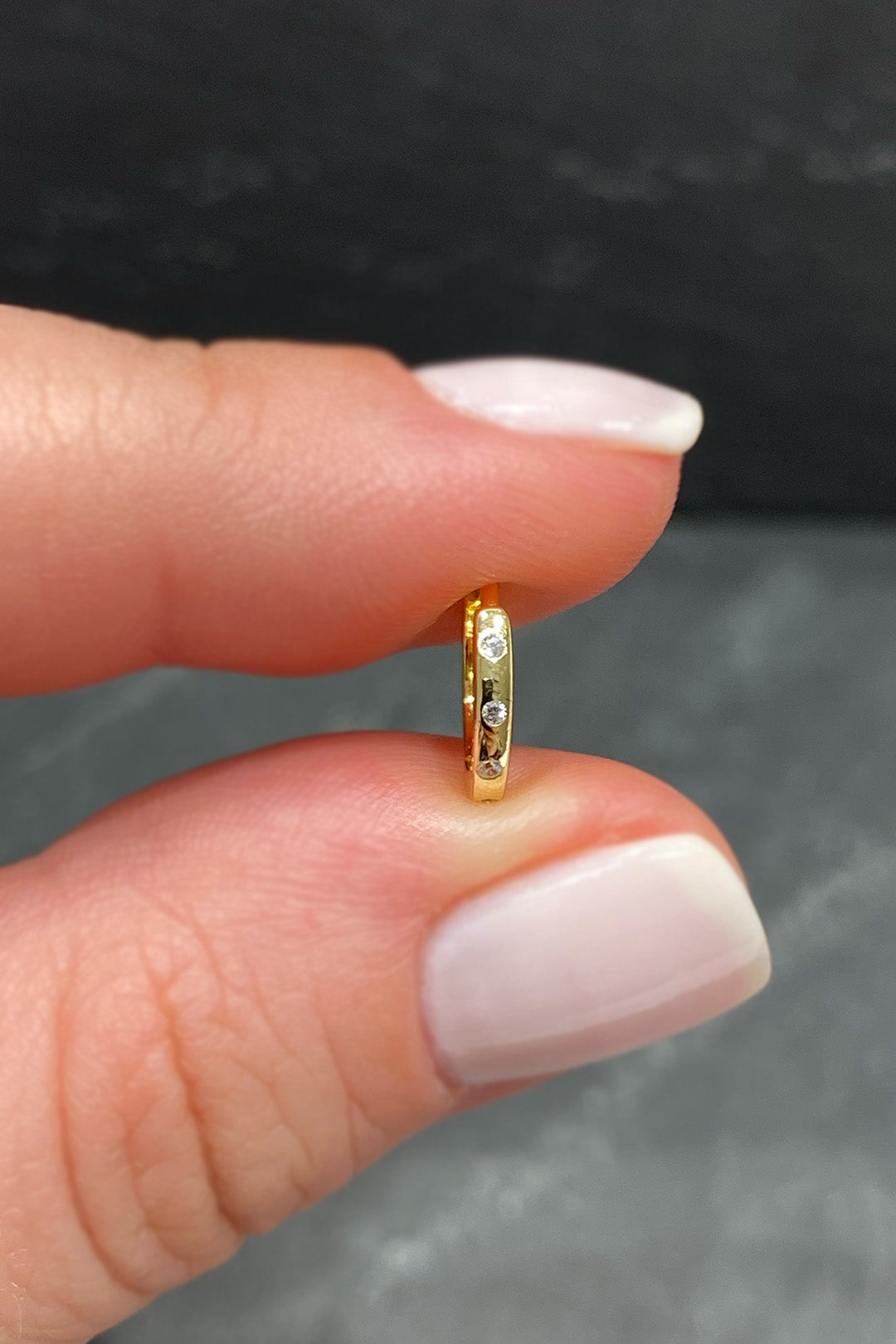 Gümüş Halka Piercing 22