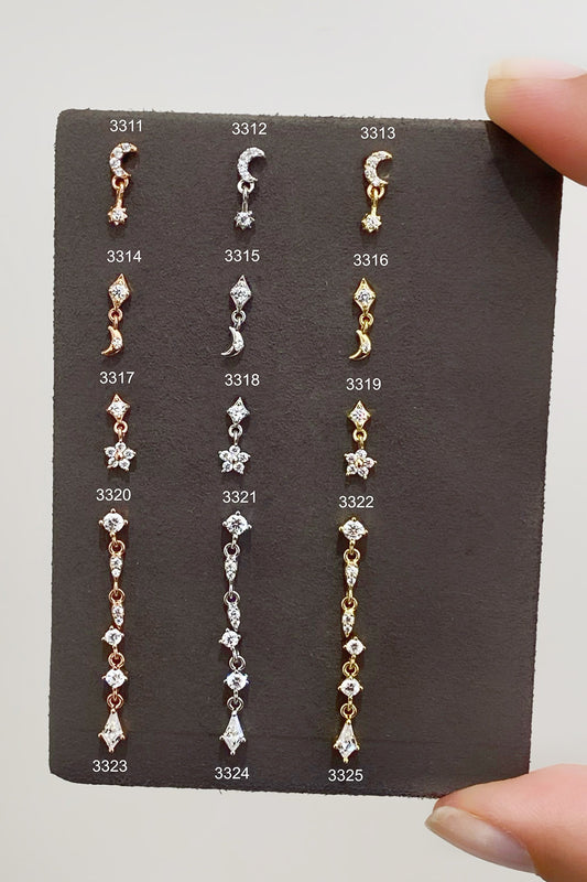 Gümüş Piercing 186