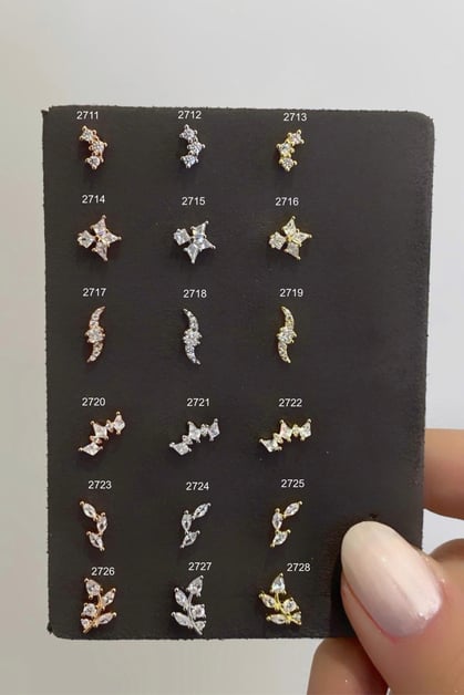 Gümüş Piercing 154