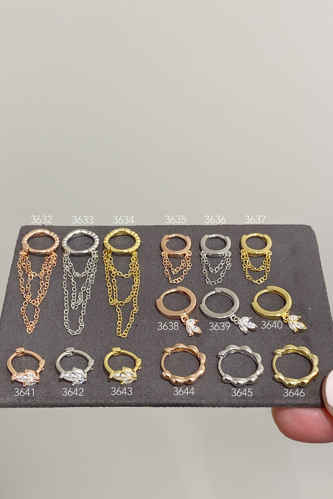 Gümüş Halka Piercing 19