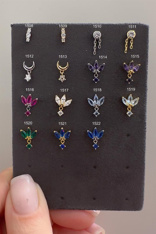 Gümüş Piercing 86